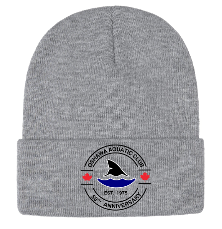Embroidered Knit Cuff Toque 50th anniversary