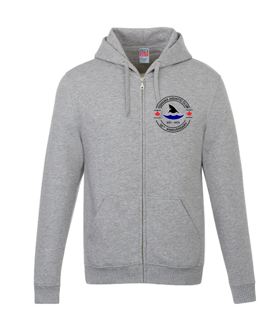 Youth Full Zip up Hooded Sweater 50th anniversary
