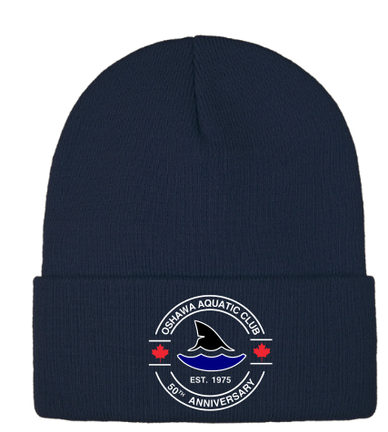 Embroidered Knit Cuff Toque 50th anniversary